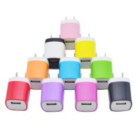 Factory Cheap Price 5V 1A Universal USB Wall Travel Home Charger Single Port EU US Plug Power Adapter Hot Selling