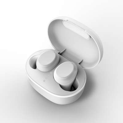 TWS earbuds with charging cases/ siri/BT heavy bass angled design factory price OEM & ODM available